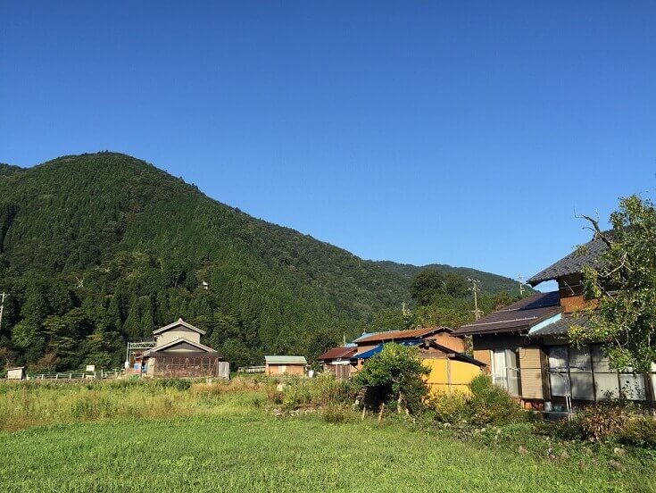 根尾の限界集落