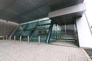 Image of the Fukushima Shirakawa Data Center Entrance