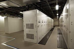 Image of the power receiving and transforming facilities