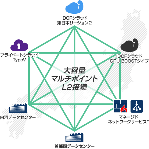 バーチャルブリッジ(閉域網L2接続)