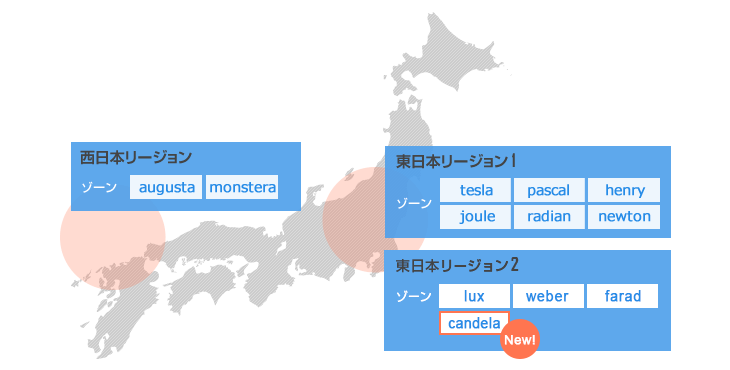 「candela」新ゾーンリリース